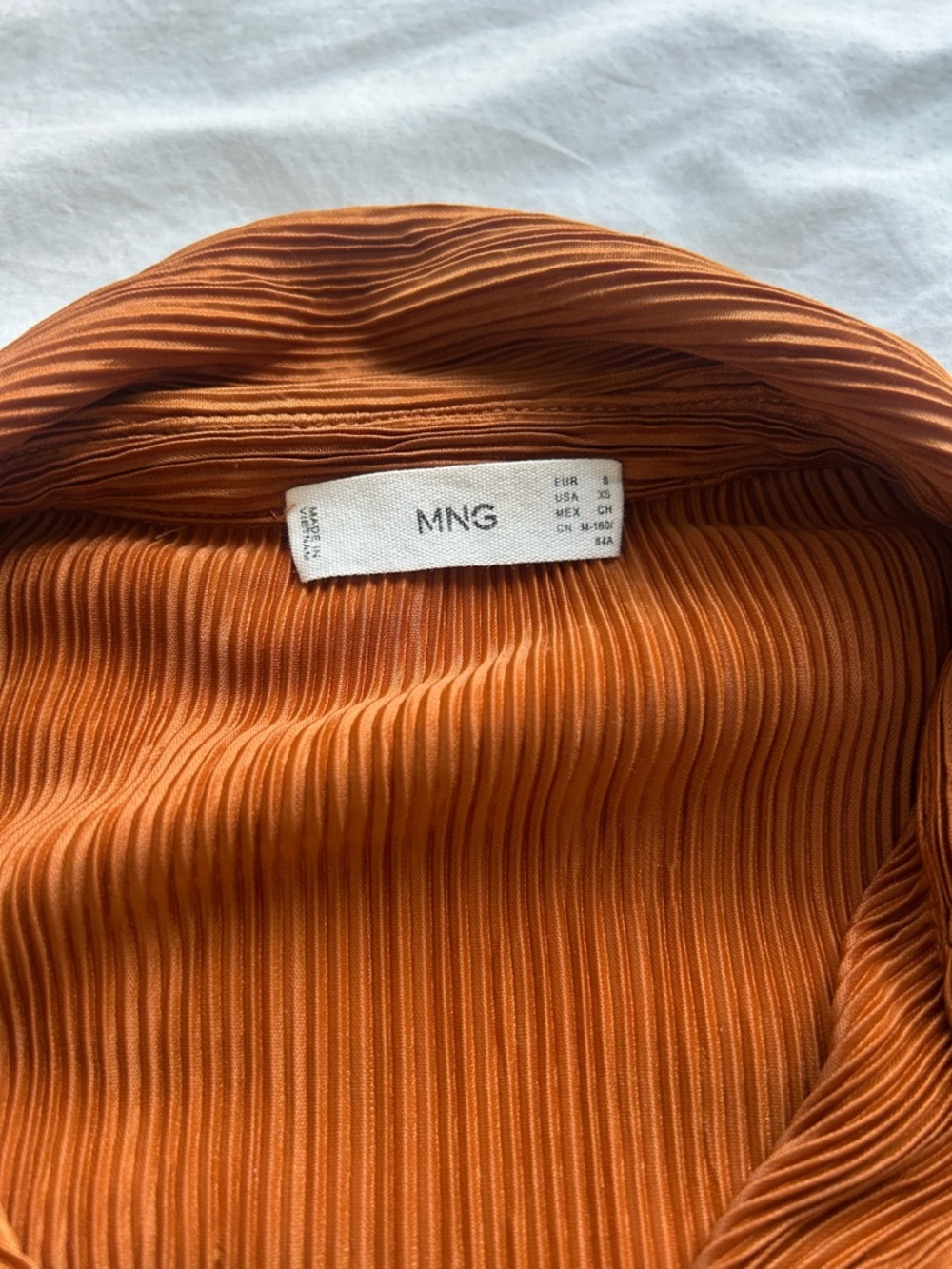 Mango Ribbed Two-Piece matching set - Rust copper - Picture 3 of 6